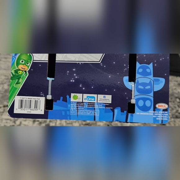 PJMask Protective Gear and Bicycle Bell (Ages 3 - 7, NWT) - Picture 4 of 5